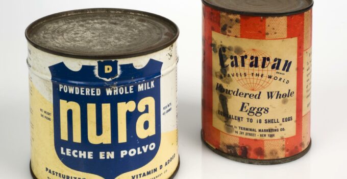 Image Of Freeze Dried Food, Egg Powder - File:powdered Egg And Milk, United States, 1939-1945 Wellco